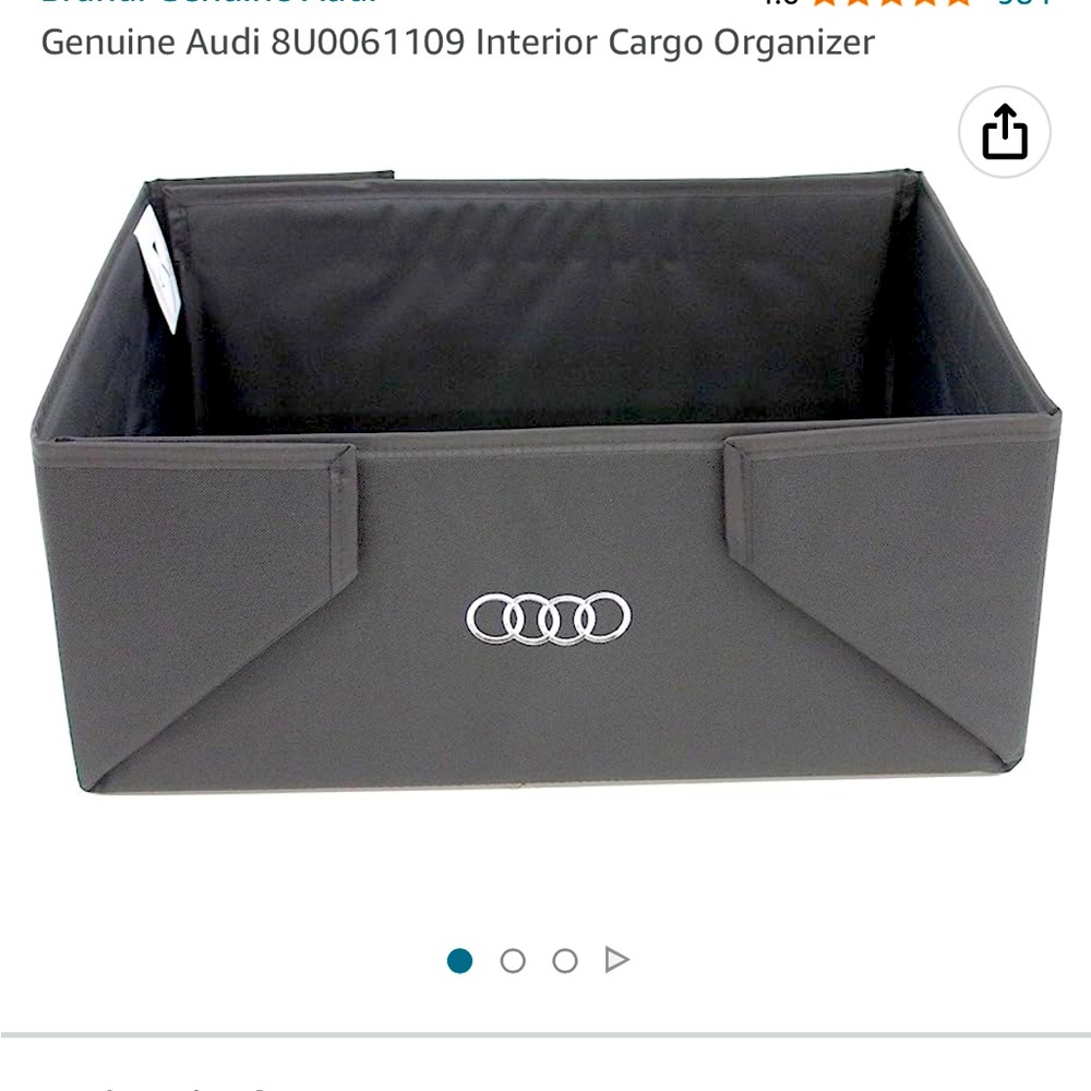 Audi Cargo Box - New in box!
